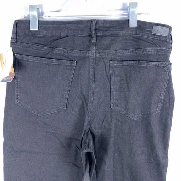 Sofia Vergara Melisa High Rise Flare Jeans Womens Size 14 Denim Stretch Black - Picture 3 of 11
